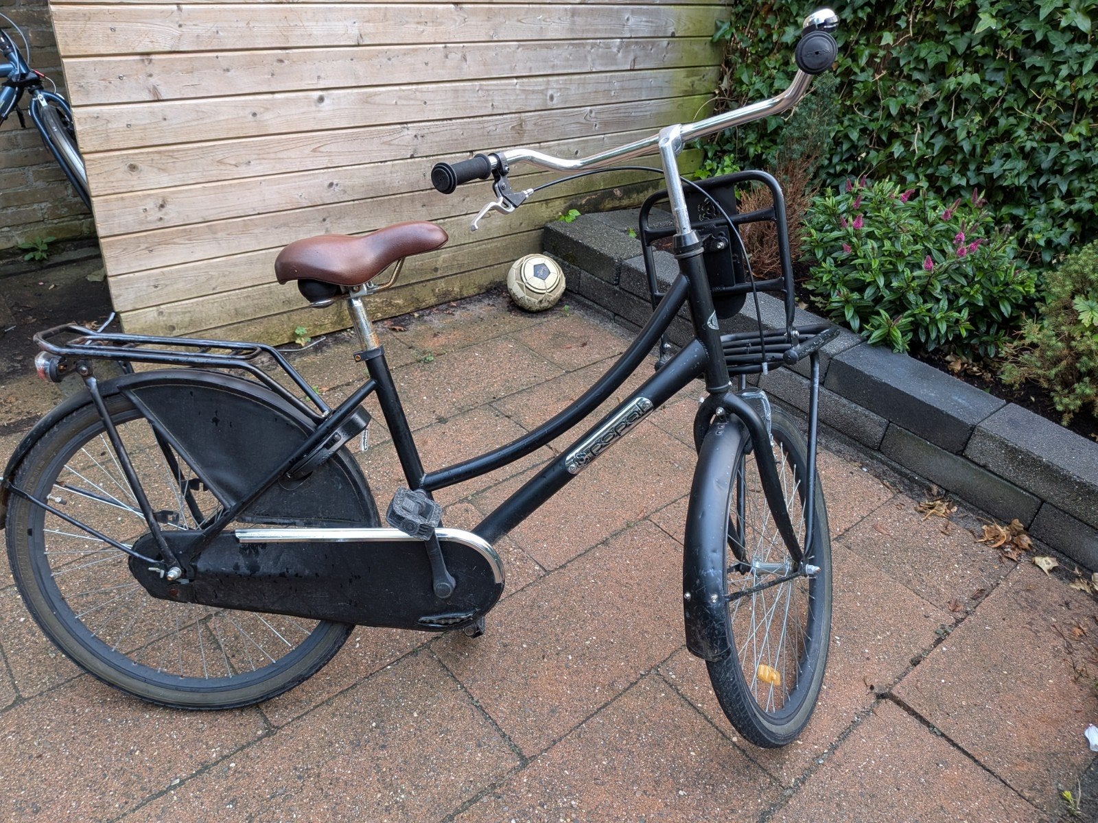 Popal meisjesfiets 24 inch, Fietsen en Brommers, Fietsen | Dames | Damesfietsen, Velgrem, Ophalen, Overige merken, 53 tot 56 cm