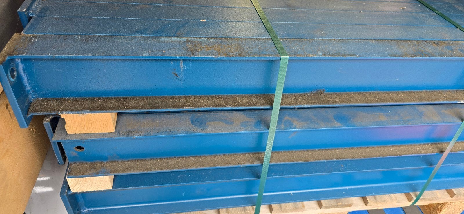 30x Polypal draagarmen IPE100 lengte 1200mm draagarmstelling, Doe-het-zelf en Verbouw, Ophalen, Gebruikt, IJzer