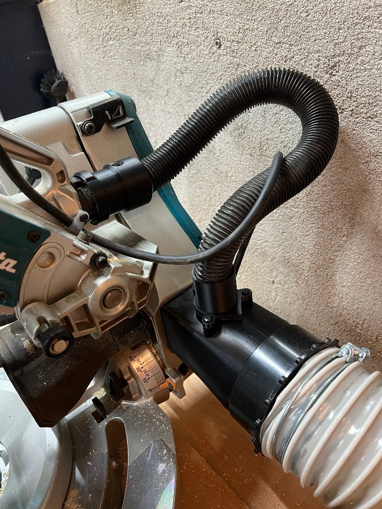 Makita LS1019L adapter voor 100mm stofafzuiging, 70 mm of meer, Nieuw, Ophalen of Verzenden, Makita