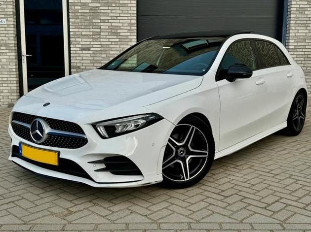 Mercedes-Benz A-Klasse A 200 163pk 7G-DCT 2019 Wit, 4 cilinders, Origineel Nederlands, 1600 kg, 685 kg