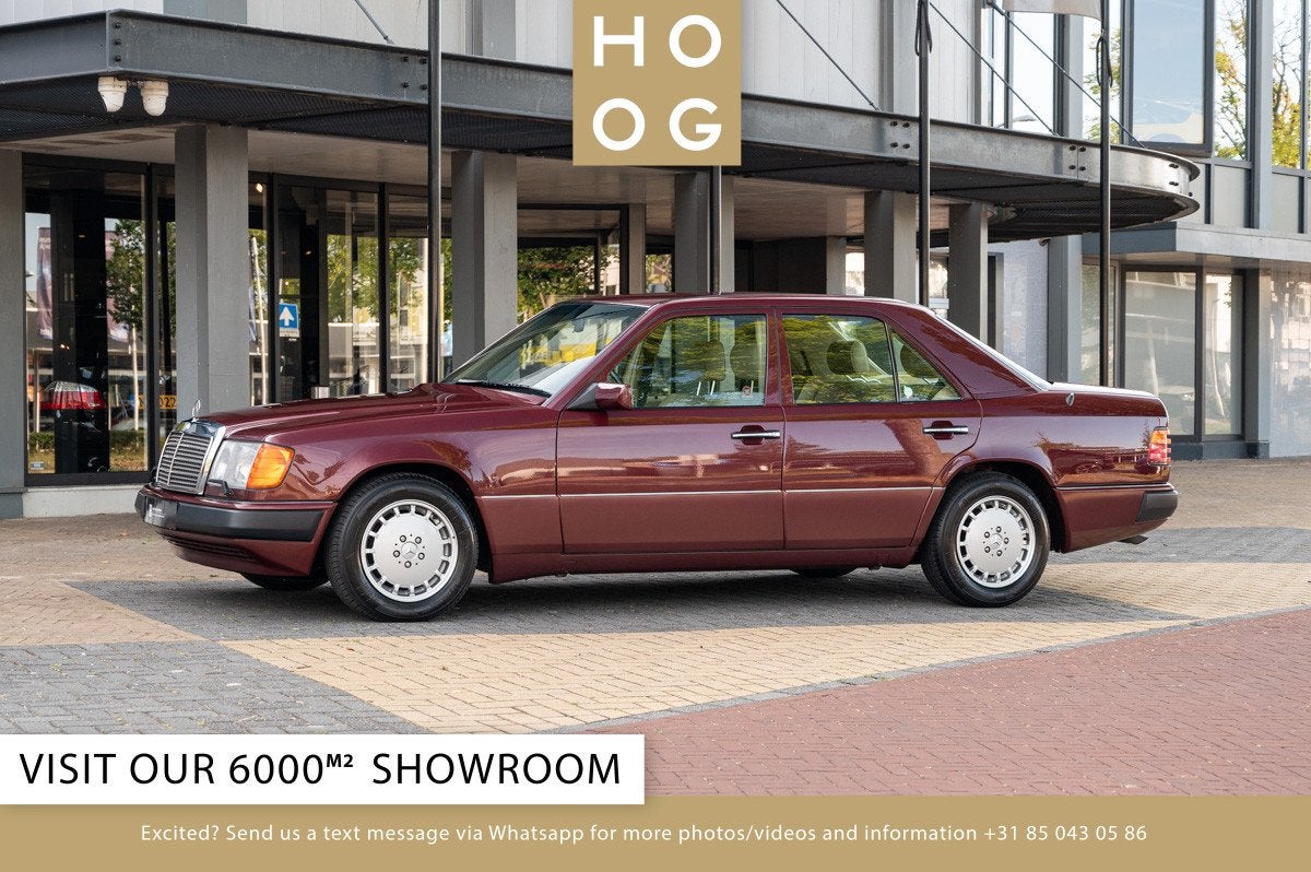 Mercedes-Benz E-Klasse 300E-24 W124 (bj 1991), Lederen bekleding, Gebruikt, Overige kleuren, 4 stoelen