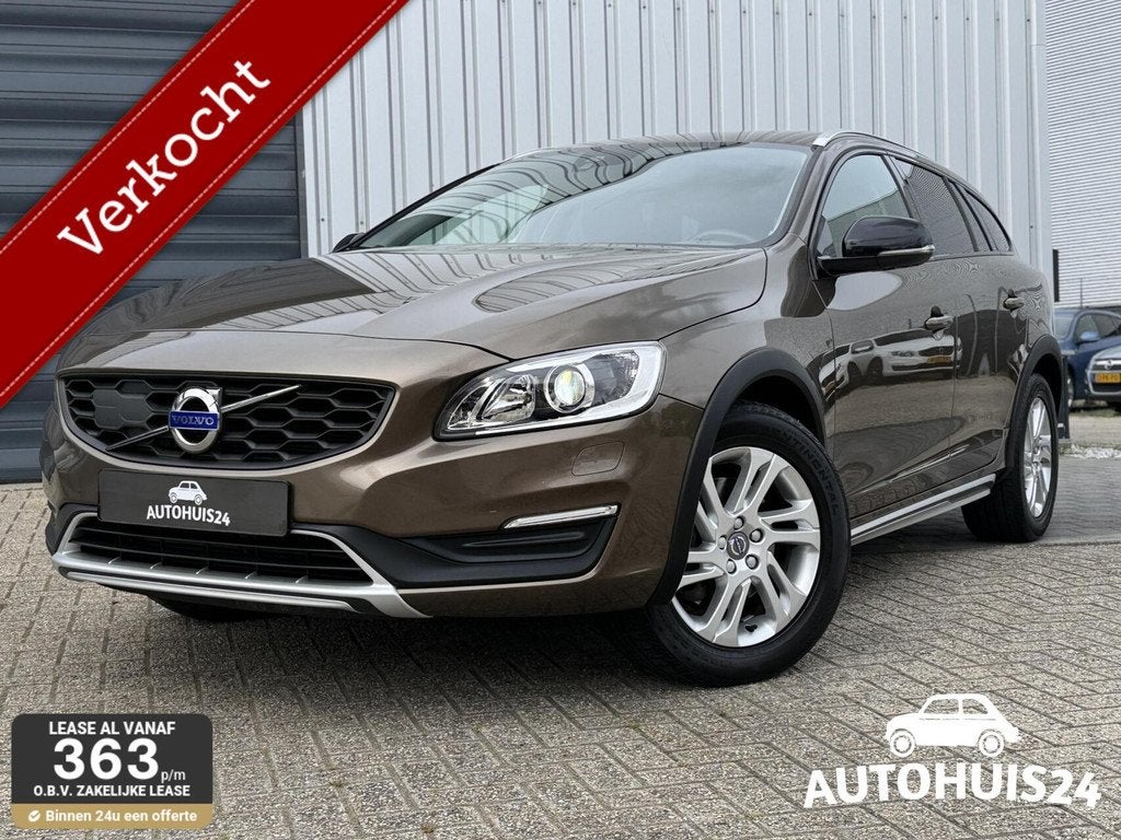 Volvo V60 Cross Country 2.0 T5 245pk Nordic+ NL-AUTO|1-EIGEN, 15 km/l, Gebruikt, 4 cilinders, 1600 kg