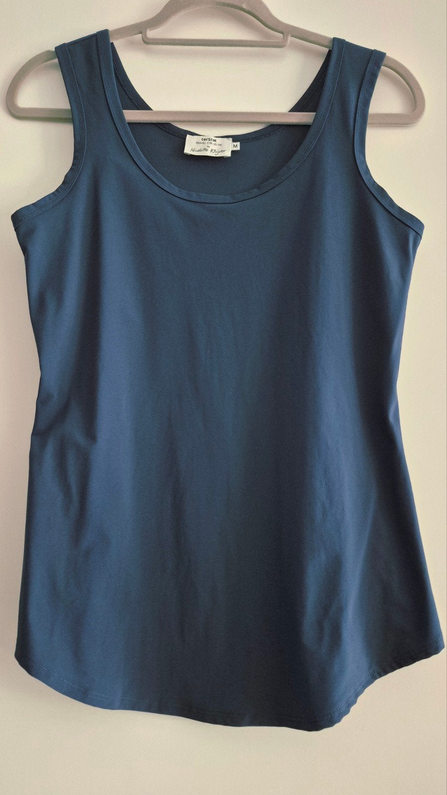 Nicolette Kluijver singlet donkerblauw, Kleding | Dames, Maat 38/40 (M), Blauw, Ophalen of Verzenden, Zo goed als nieuw