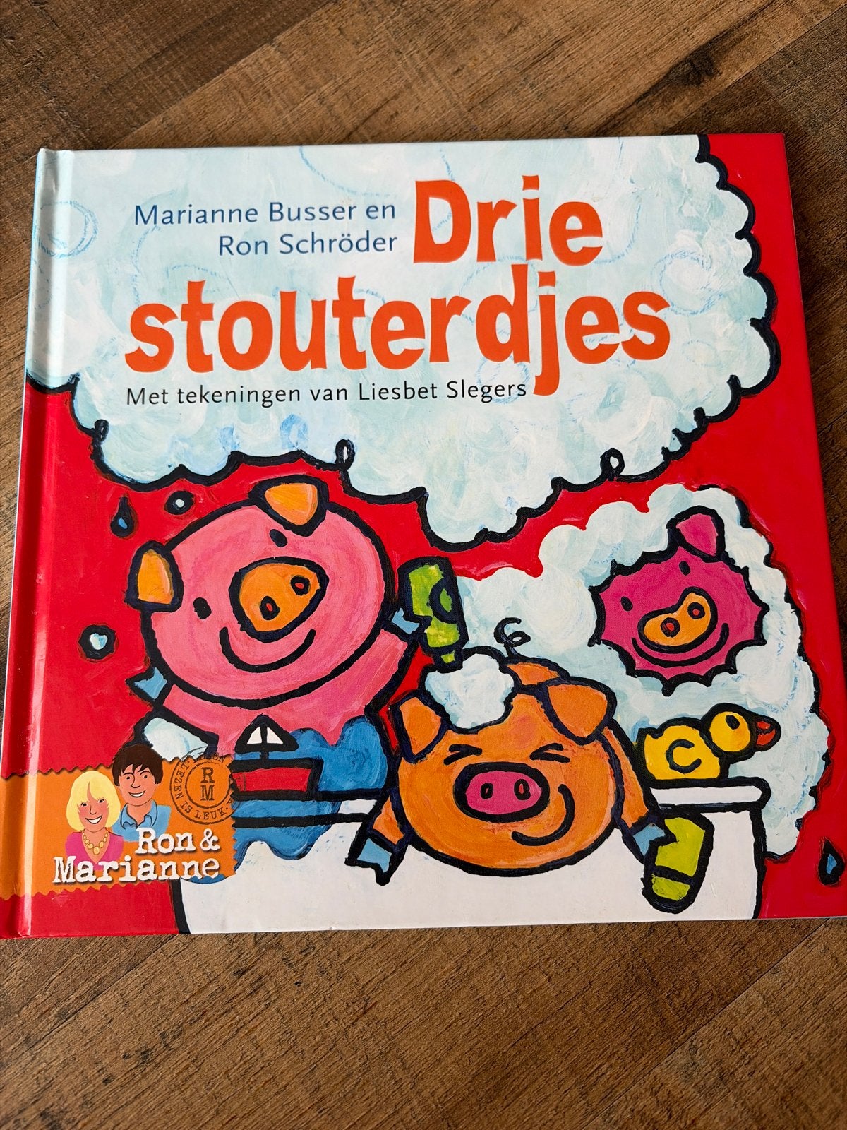Drie Stouterdjes - Marianne Busser & Ron Schröder, Ophalen of Verzenden, Zo goed als nieuw, 2 tot 3 jaar