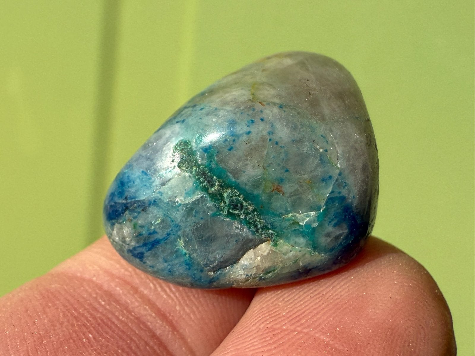 Quantum Quattro broekzaksteen mineralen, Ophalen of Verzenden, Mineraal
