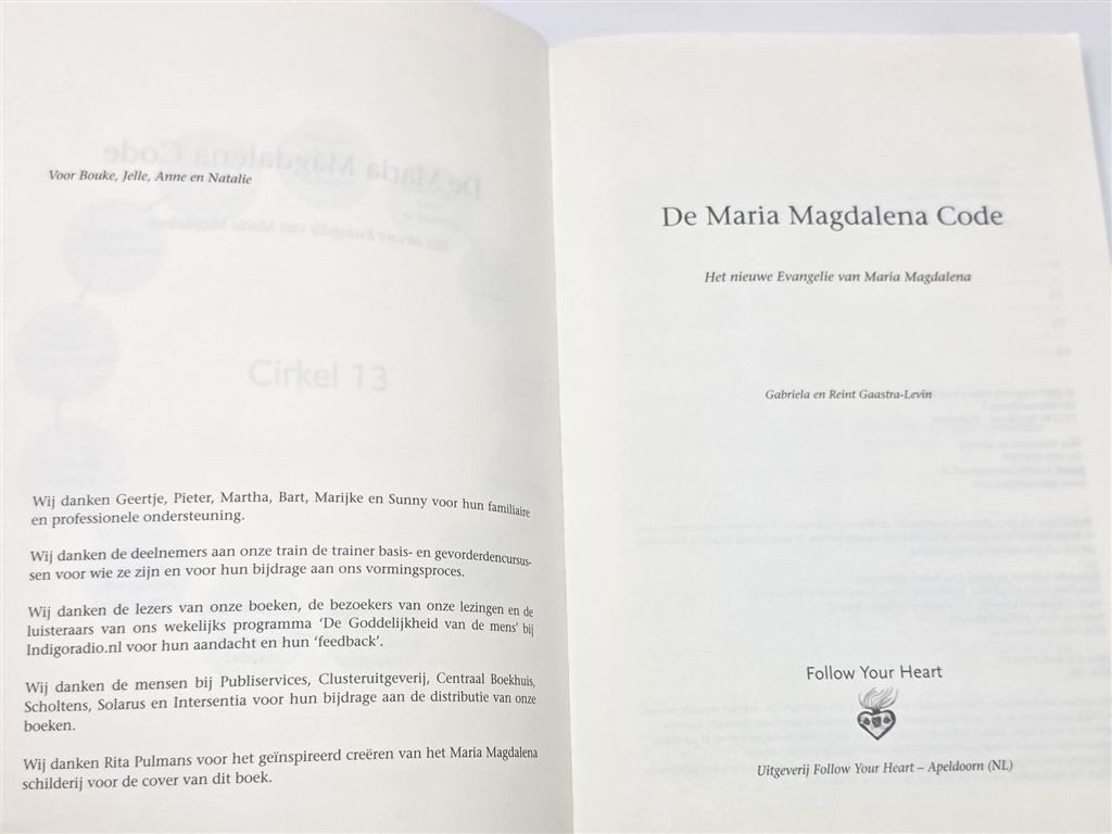 De Maria Magdalena Code — Het Nieuwe Evangelie, Ophalen of Verzenden, Gelezen, Overige onderwerpen, Achtergrond en Informatie