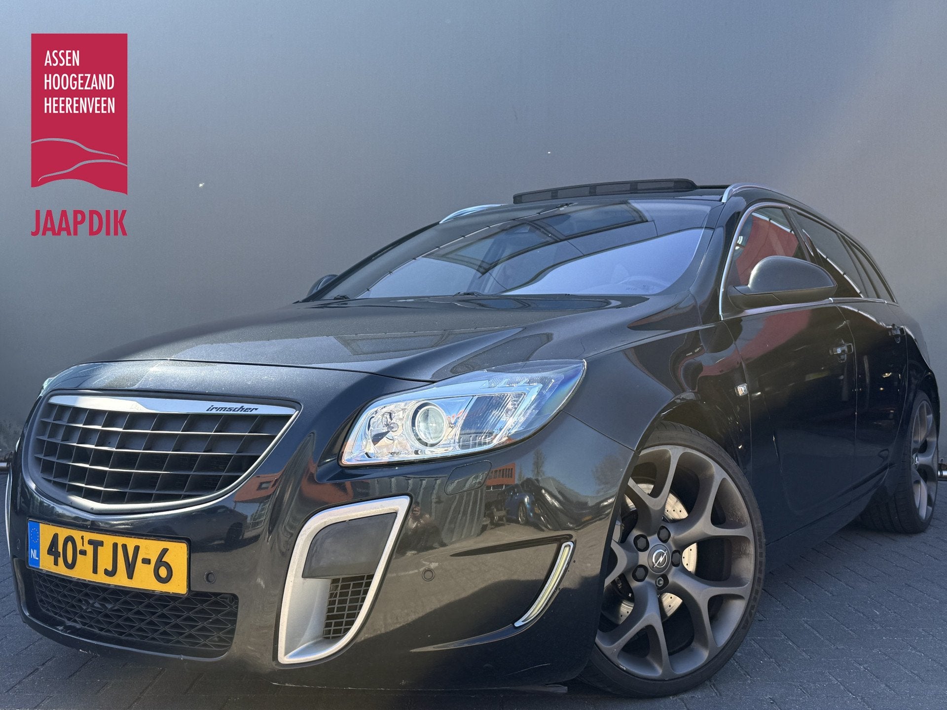 Opel Insignia Sports Tourer BWJ 2011 2.8 T 325 PK OPC 4x4 AU, Automaat, Euro 5, Gebruikt, Zwart
