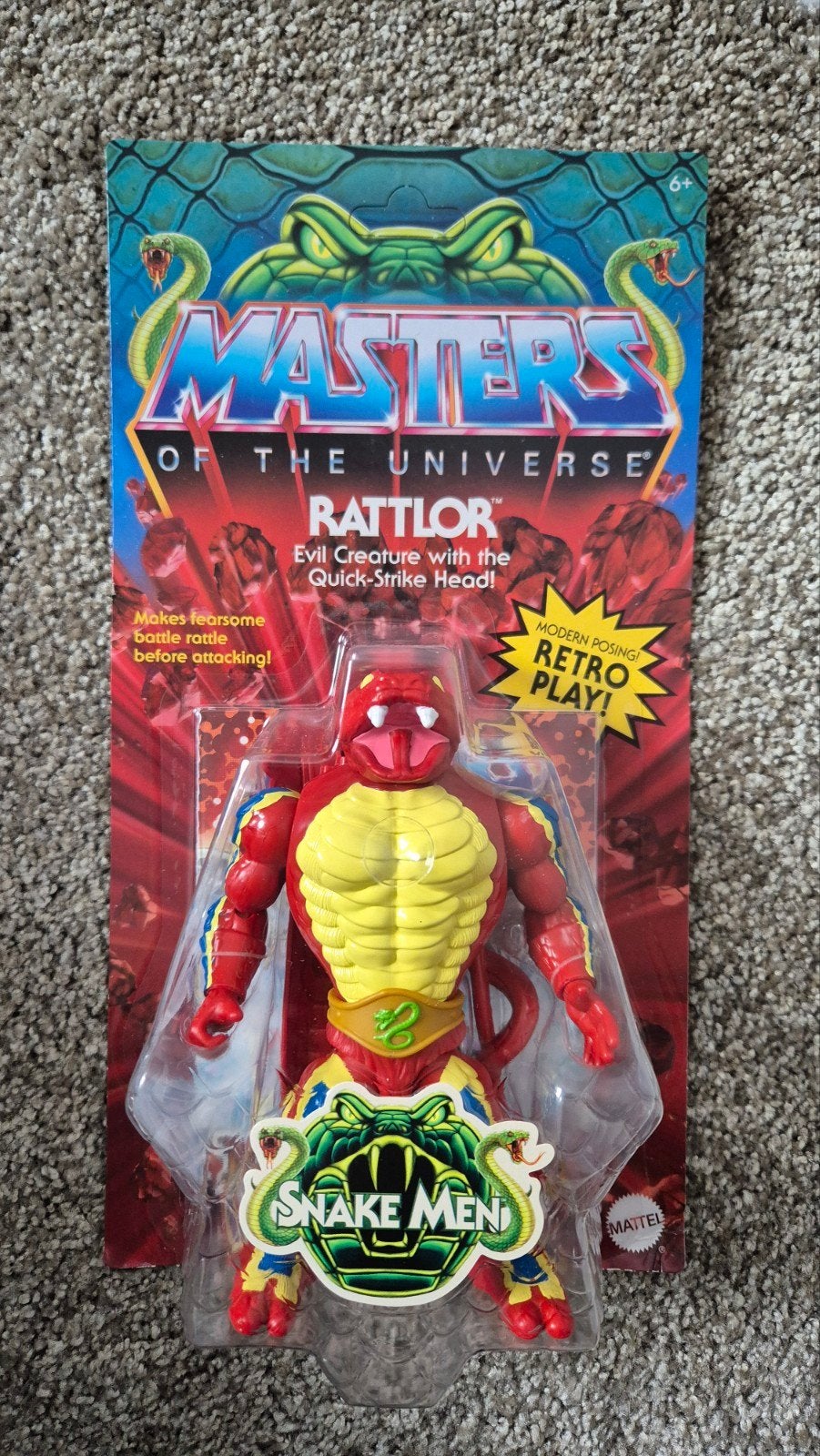 Masters of the Universe Origins Rattlor, Verzamelen, Verzenden, Nieuw