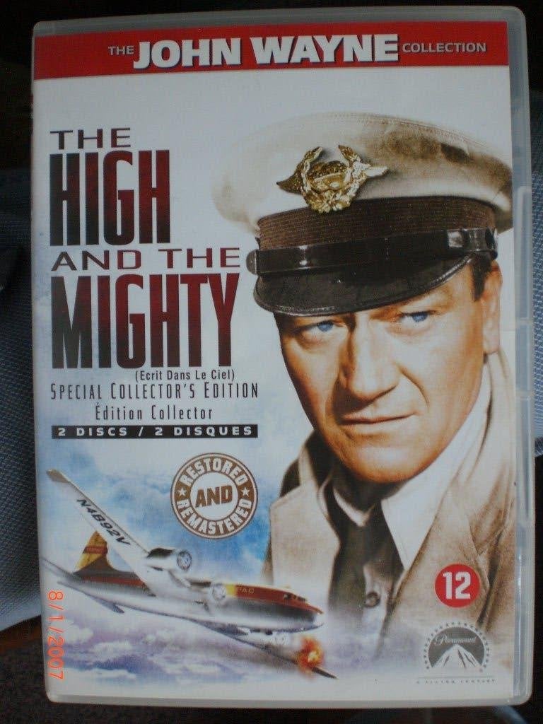 2 disc dvd The High and Mighty John Wayne Claire Trevor Lara, Bonusmateriaal, Engels, Nederlands, Ophalen of Verzenden