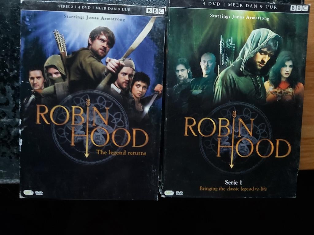 robin hood 1  en 2, Cd's en Dvd's, Dvd's | Tv en Series, Alle leeftijden, Ophalen of Verzenden, Gebruikt, Actie en Avontuur