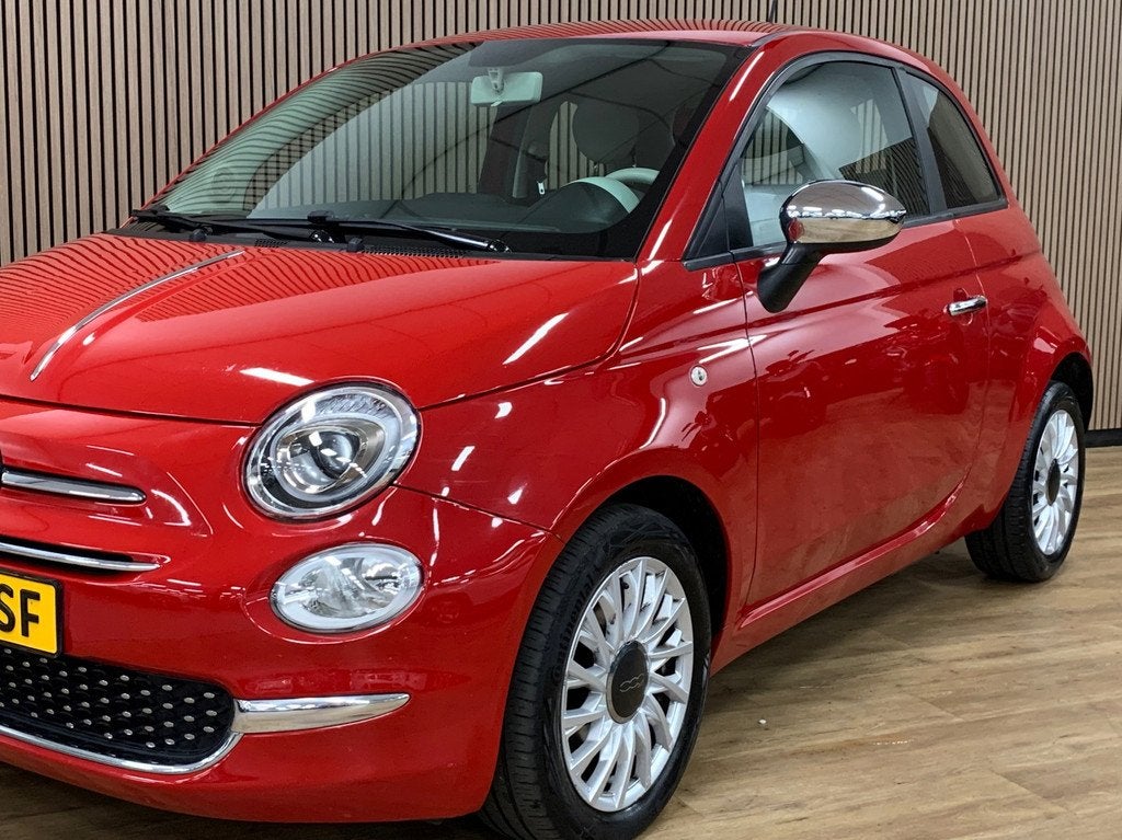Fiat 500 1.2 Lounge|65000KM|Navigatie|Airco|, Auto's, 4 cilinders, 4 stoelen, Bedrijf, Lichtsensor