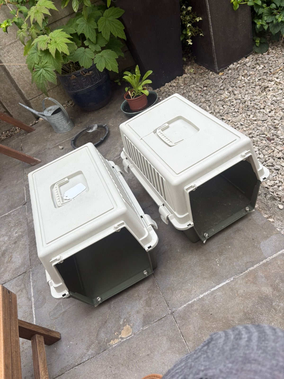2x Katten bench (zonder deuren), Ophalen, Zo goed als nieuw
