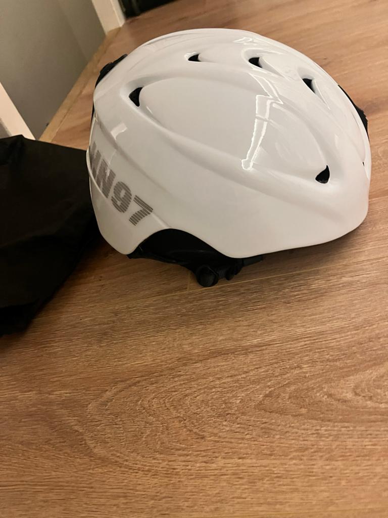 Witte helm zo goed als nieuw, Ophalen of Verzenden, Zo goed als nieuw, Overige maten, Heer of Dame