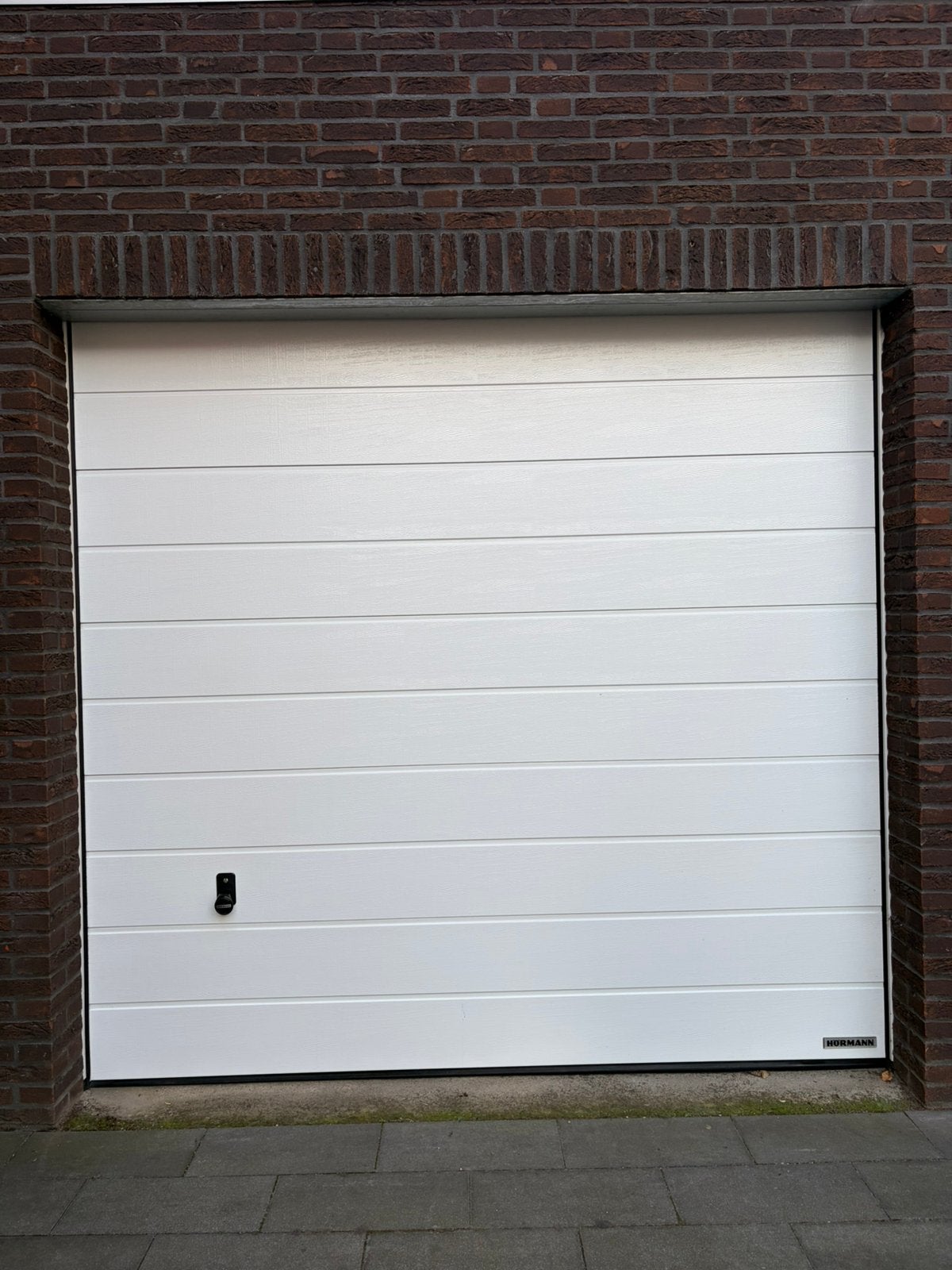 Garagepoort, Ophalen, Kunststof, 200 cm of meer, Zo goed als nieuw