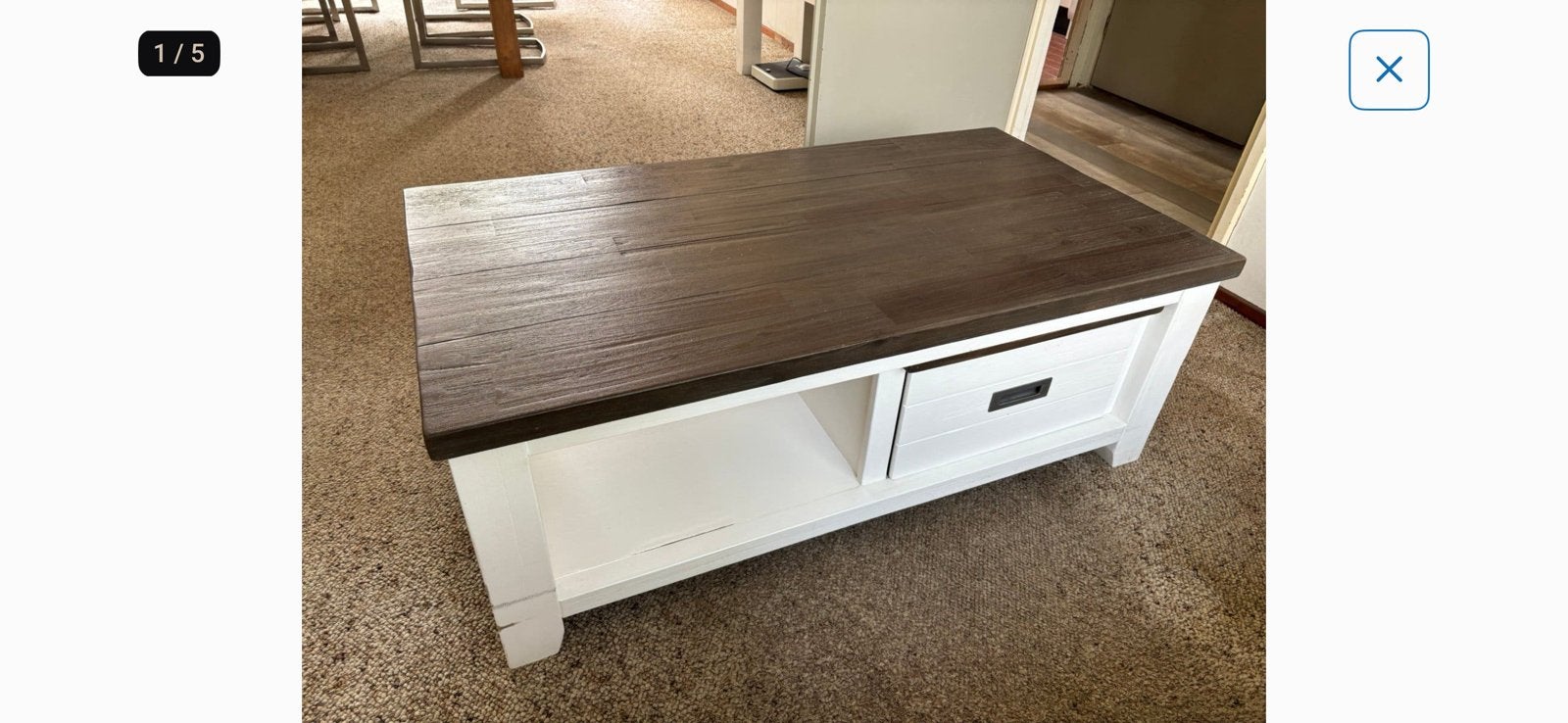 Salontafel, Huis en Inrichting, Tafels | Salontafels, Ophalen, Rechthoekig, 100 tot 150 cm, 50 tot 100 cm