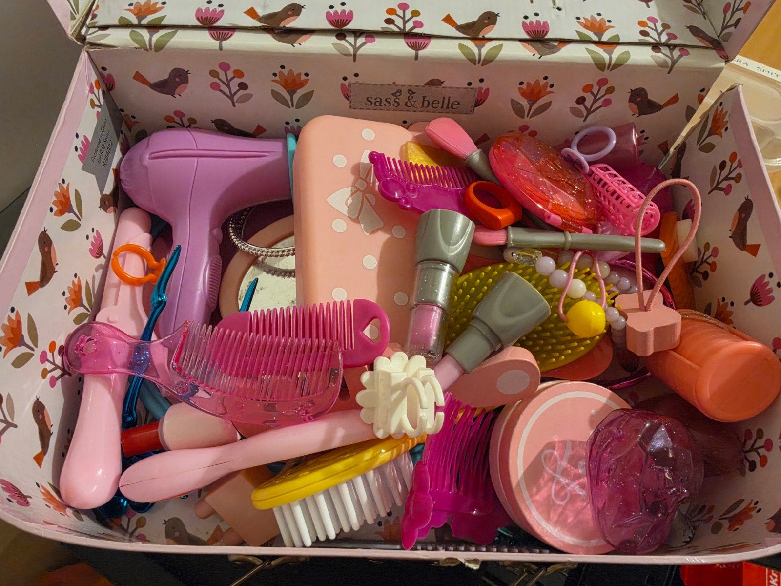 Speelgoed make-up en haarspullen set voor kinderen, Ophalen, Gebruikt, Meisje