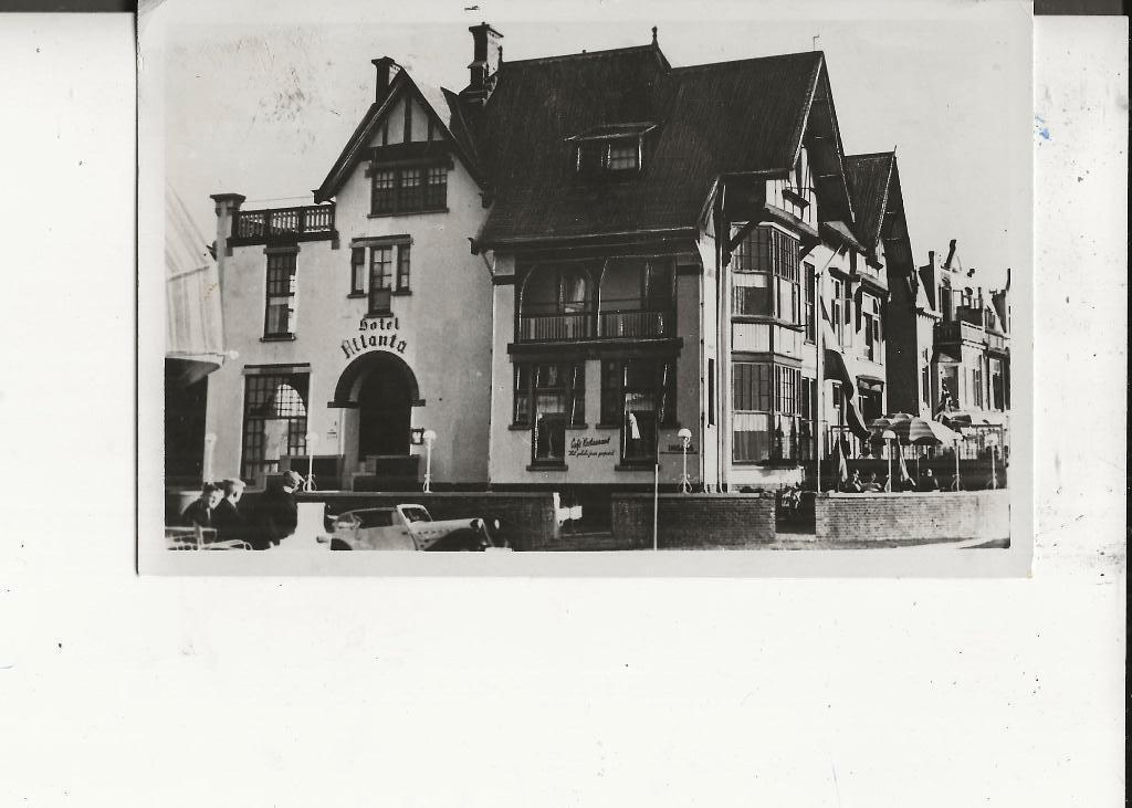 Scheveningen Seinpostduin Hotel Atlanta met Terras H Thoest, Ophalen of Verzenden, 1960 tot 1980, Gelopen, Zuid-Holland