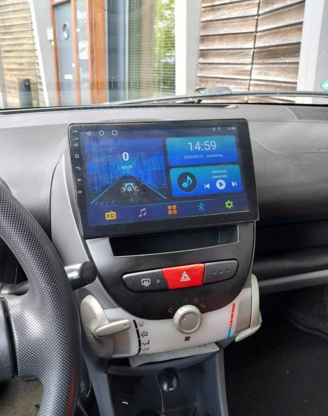 Android Carplay Radio voor Aygo, C1, 107 (incl. inbouw), Ophalen, Nieuw