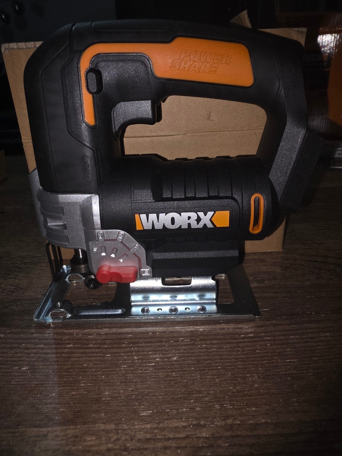Worx WX543 Decoupeerzaag 20V Max Lithium-ion, Ophalen, Decoupeerzaag, Worx, Zo goed als nieuw