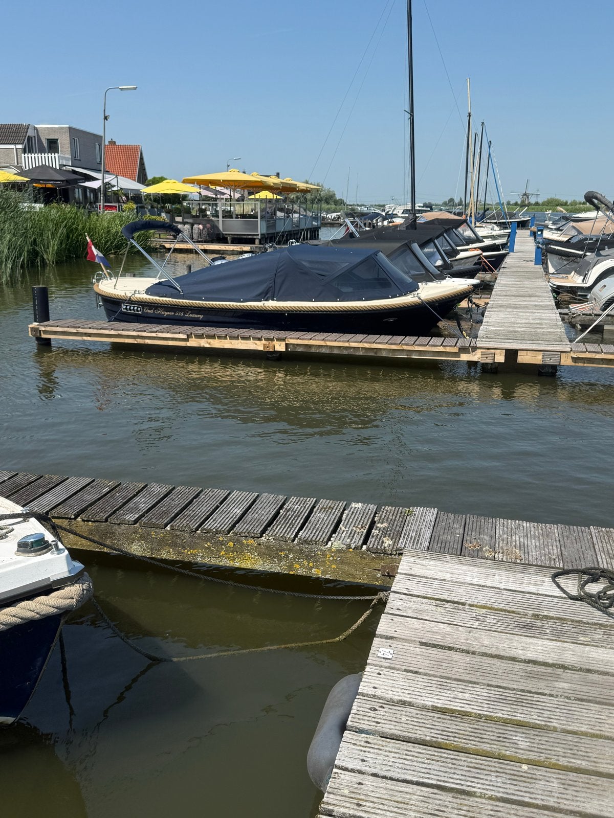 Oud Huijzer 575 De Luxe( inruil kleine auto mogelijk), Watersport en Boten, Overige merken, Gebruikt, 15 pk, Buitenboordmotor