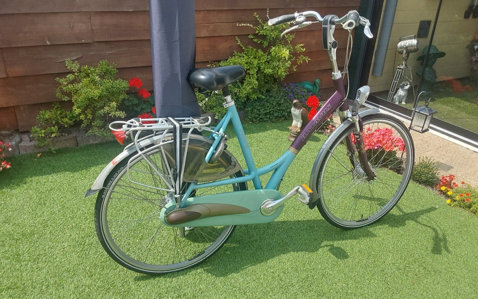 Batavus damesfiets  57cm, Fietsen en Brommers, Fietsen | Dames | Damesfietsen, Ophalen, Gebruikt, Versnellingen, Batavus