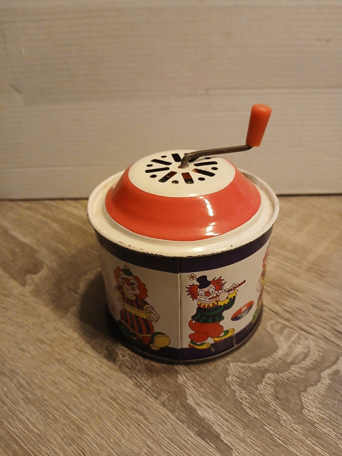 vintage blikken muziekdoos jaren 1950, Antiek en Kunst, Ophalen of Verzenden