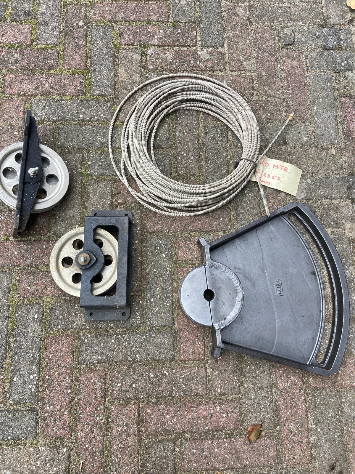 Allpa Kwadrant Stuurwerk Onderdelen met Staalkabel, Watersport en Boten, Ophalen of Verzenden, Nieuw, Motor en Techniek