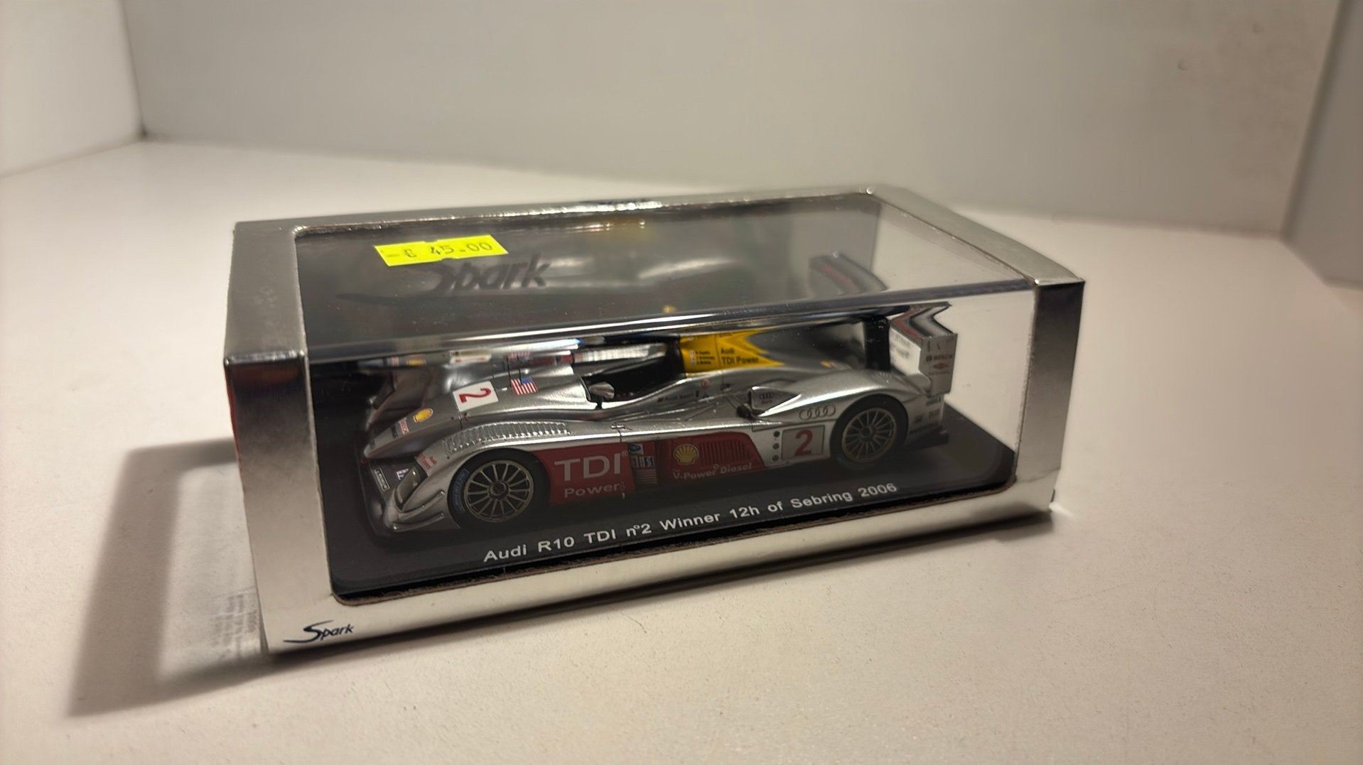 Audi r10 #2 winner 12h sebring 2006 spark 1.43, Overige merken, Auto, Ophalen of Verzenden, A