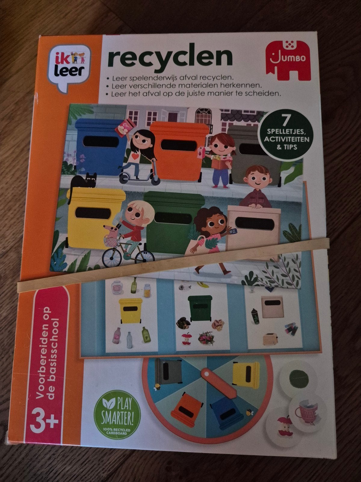 Jumbo Ik Leer Recyclen Spel - Educatief Spel 3+, Ophalen of Verzenden, Zo goed als nieuw, Ontdekken