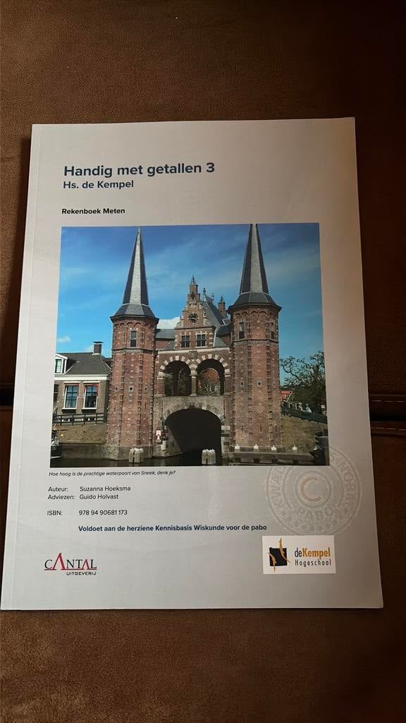 Handig met getallen 3 - Hogeschool de Kempel, Suzanna Hoeksma, Ophalen of Verzenden, Zo goed als nieuw, Nederlands