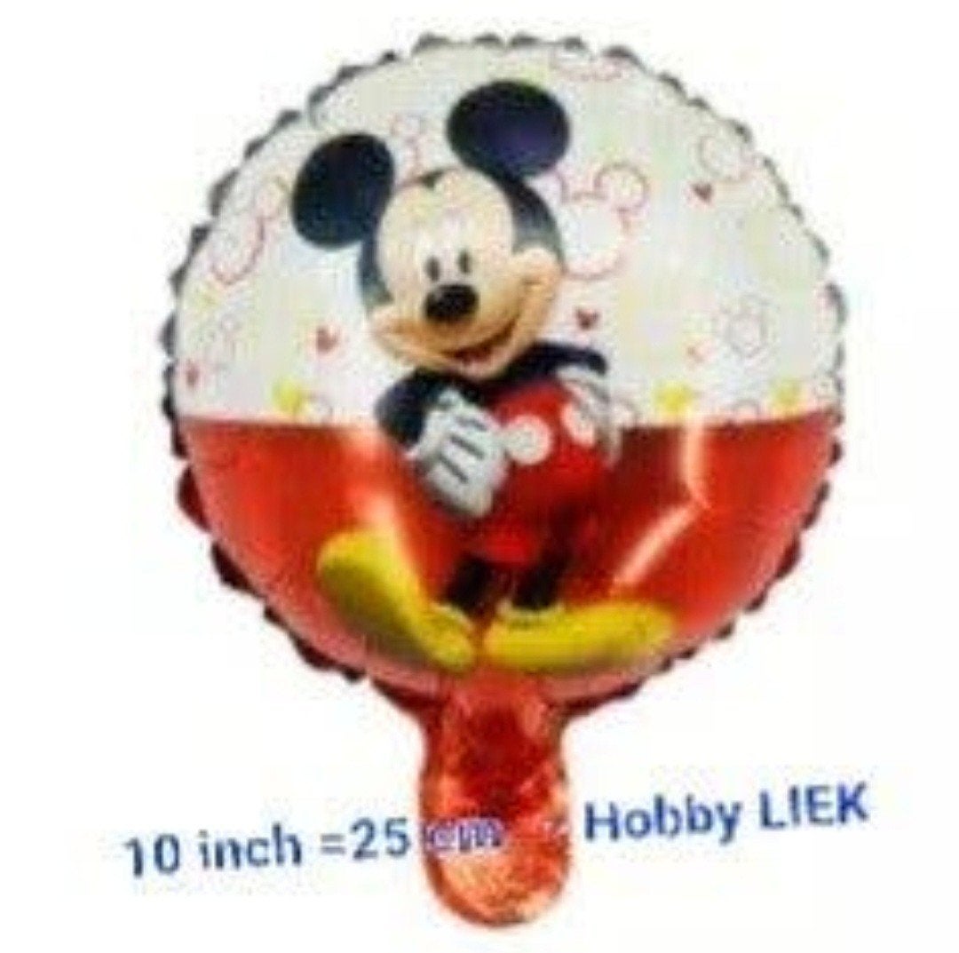 Mickey mouse ballonnen set nr M126, Ophalen of Verzenden, Nieuw, Versiering, Verjaardag