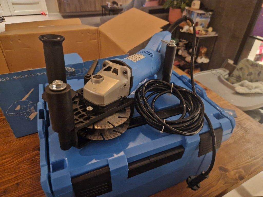 Baier BDN 125 professionele freesmachine, Nieuw, Muurfrees, Ophalen of Verzenden, Baier