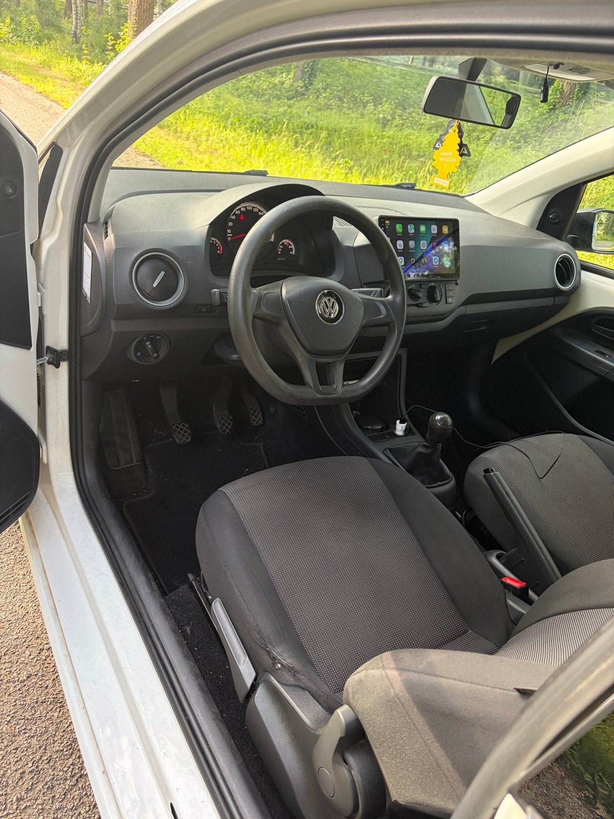 Volkswagen up! 2016 facelift + Carplay, Auto's, Voorwielaandrijving, Up!, 4 stoelen, Wit