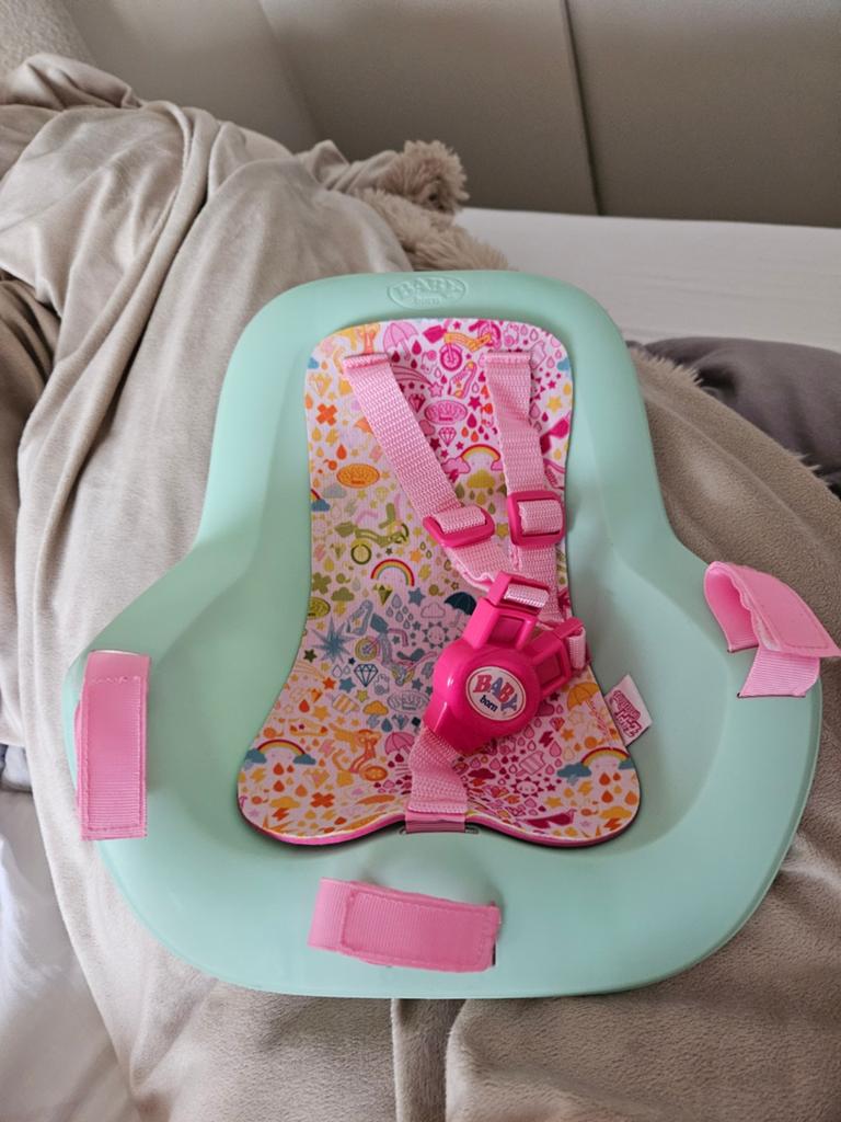 Baby born fietsstoeltje, Ophalen of Verzenden, Zo goed als nieuw, Babypop