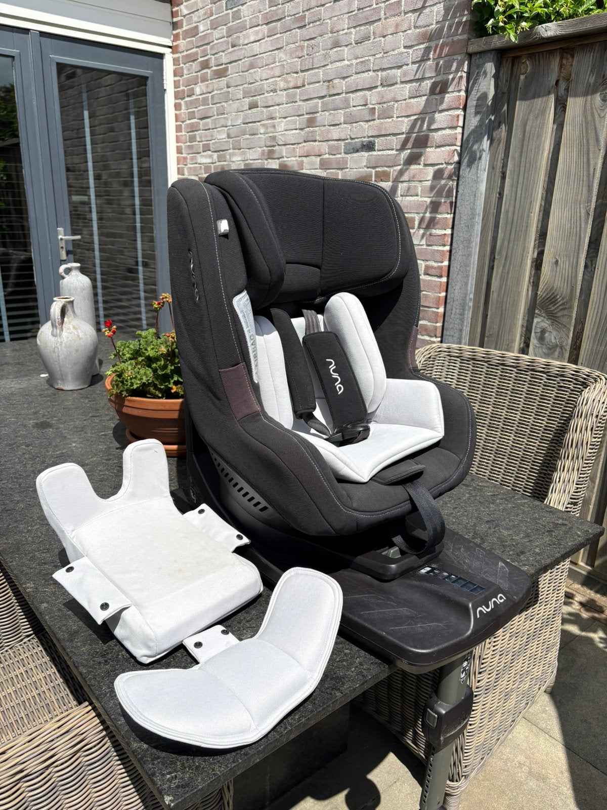 Nuna Prym autostoel isofix, 360, 7 standen kantelbaar, Kinderen en Baby's, Autostoeltjes, Ophalen, Zo goed als nieuw, Isofix, 0 t/m 13 kg