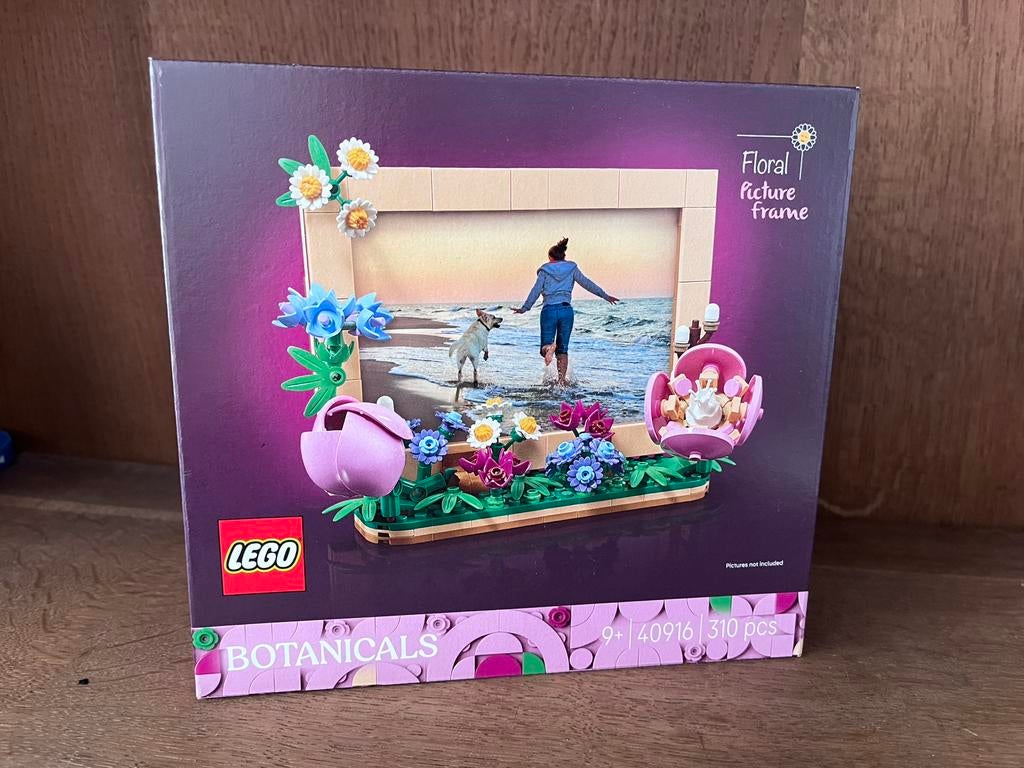 LEGO Botanicals - 40916 - Floral Picture Frame (n&o), Lego, Nieuw, Ophalen of Verzenden, Complete set
