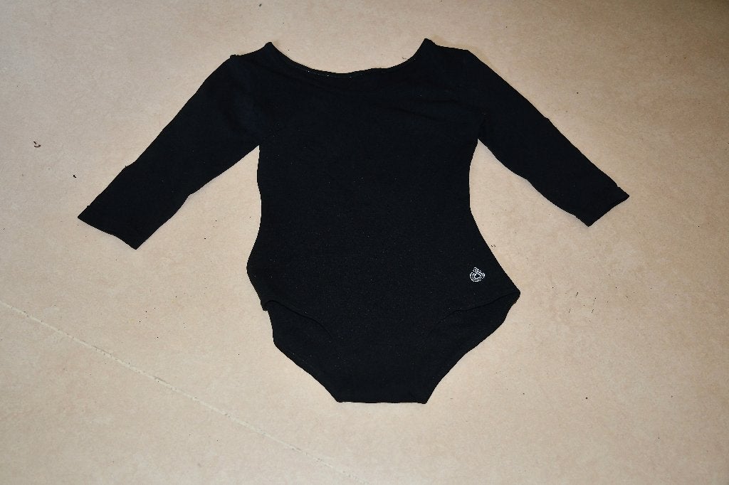 Zwart turnpakje voor meisje - maat 152?, Sport en Fitness, Gebruikt, Zwart, Ophalen of Verzenden, Turnpak(je)