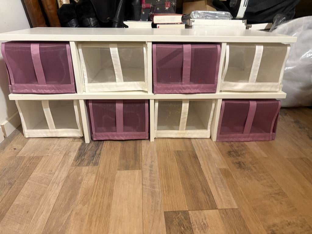 Ikea Pax Kastinrichting Komplement Schoenenrek met 8 dozen, Ophalen, Zo goed als nieuw