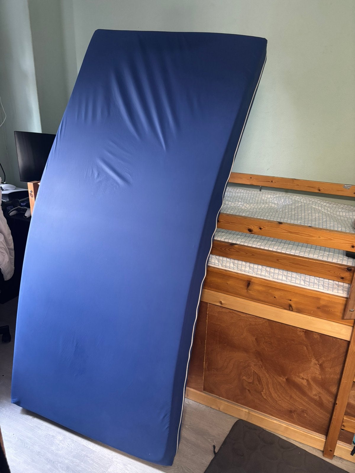 Zorgmatras - Ideaal voor Thuiszorg of bij incontinentie, Ophalen, Gebruikt, 90 cm, Eenpersoons
