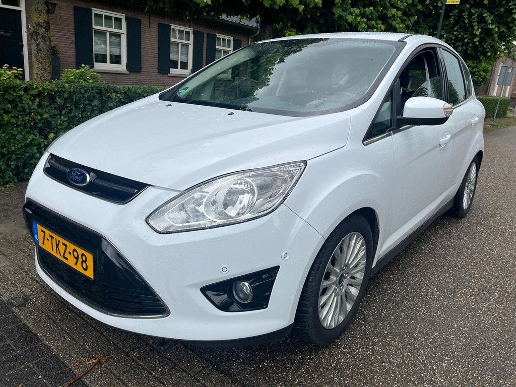 Ford C-Max 1.0 EcoBoost, Auto's, Euro 5, Gebruikt, Wit, Origineel Nederlands