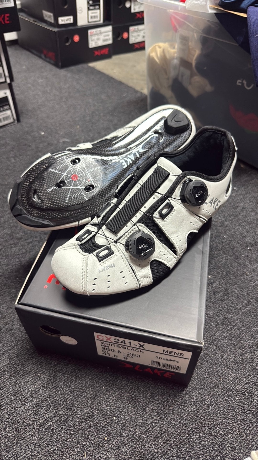 Lake cx241 wide wielerschoenen nieuw maat 41.5, J, Schoenen, Nieuw, Ophalen of Verzenden