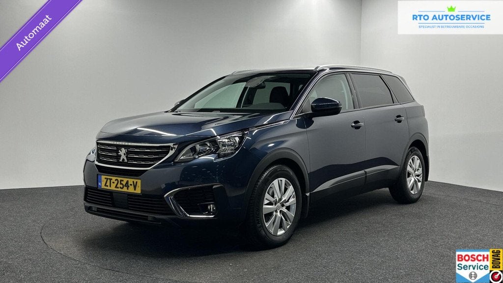 Peugeot 5008 1.2 PureTech Active Pack Business 7P LEER CAMER, Auto's, Peugeot, Bedrijf, Te koop, ABS, Airbags, Airconditioning
