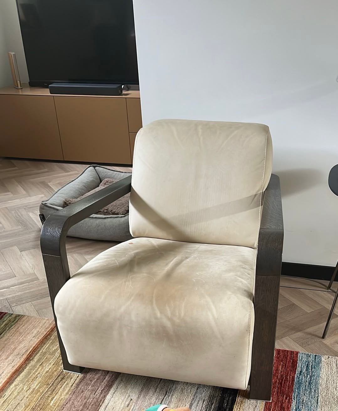 Leolux Hemingway, Huis en Inrichting, Ophalen, Gebruikt, 75 tot 100 cm, Leer