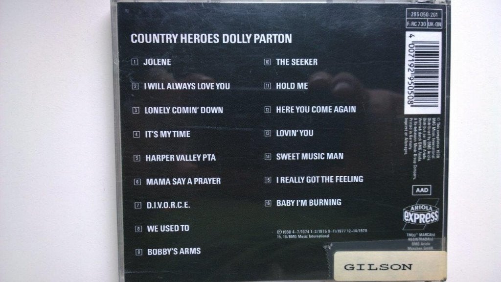Dolly Parton - Country Heroes Dolly Parton, Ophalen of Verzenden, Zo goed als nieuw