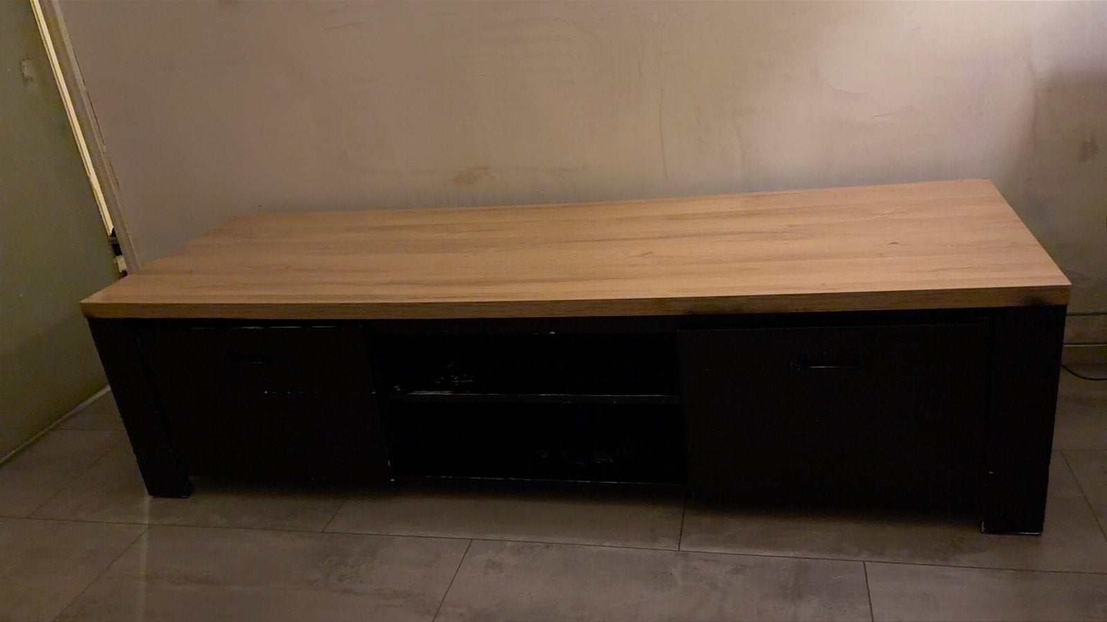 Tv meubel, Huis en Inrichting, Ophalen, Gebruikt, 100 tot 150 cm, Minder dan 100 cm