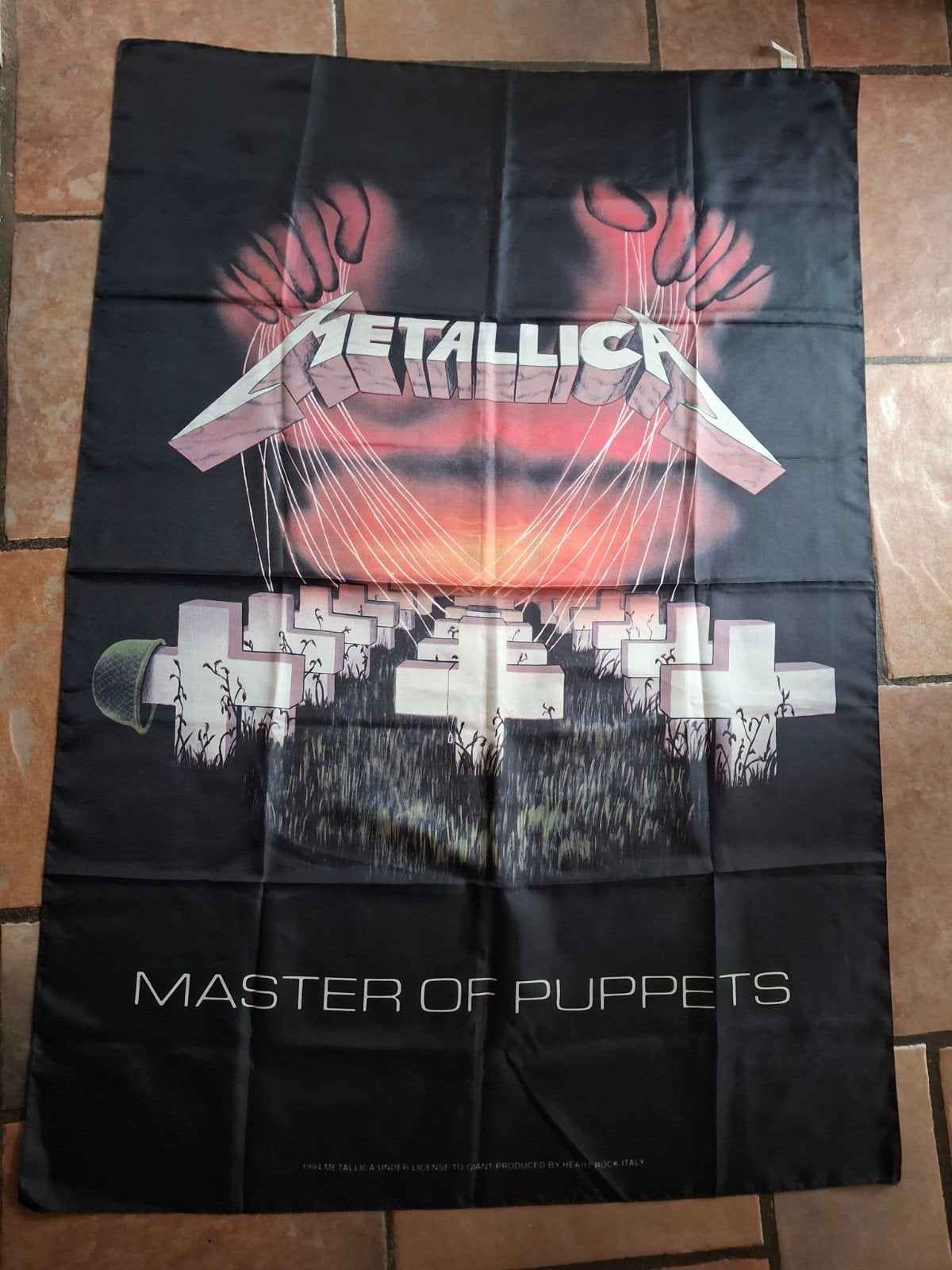 Metallica Posterflag Vlag 1994, Ophalen of Verzenden