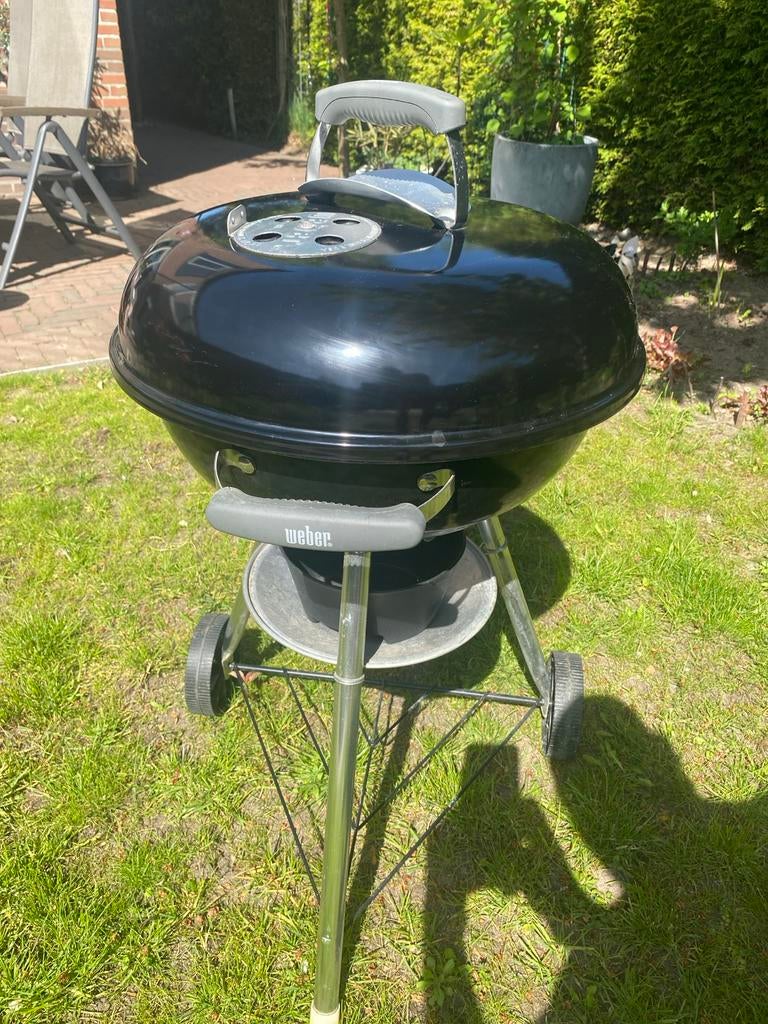 Weber Compact Kettle Houtskoolbarbecue 47 cm, Ophalen, Gebruikt