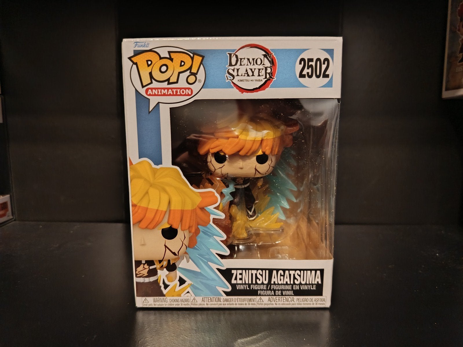 Zenitsu agatsuma 2502 Funko Pop Demon Slayer, Ophalen of Verzenden, Nieuw