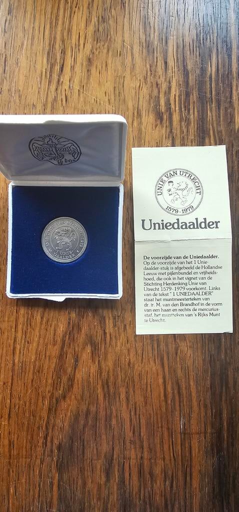 Uniedaalder 400 jaar Unie van Utrecht, Postzegels en Munten, Munten | Nederland, Verzenden