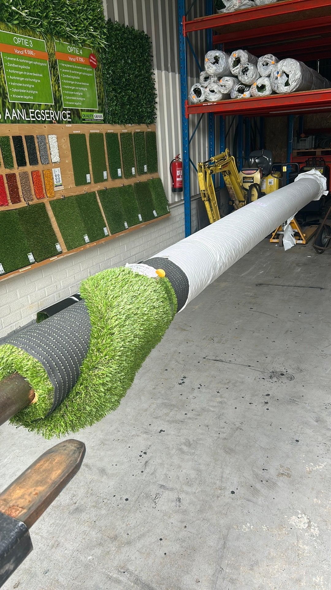 Kunstgras 45mm 3,20x4, Ophalen, Nieuw, 10 tot 20 m², Kunstgras